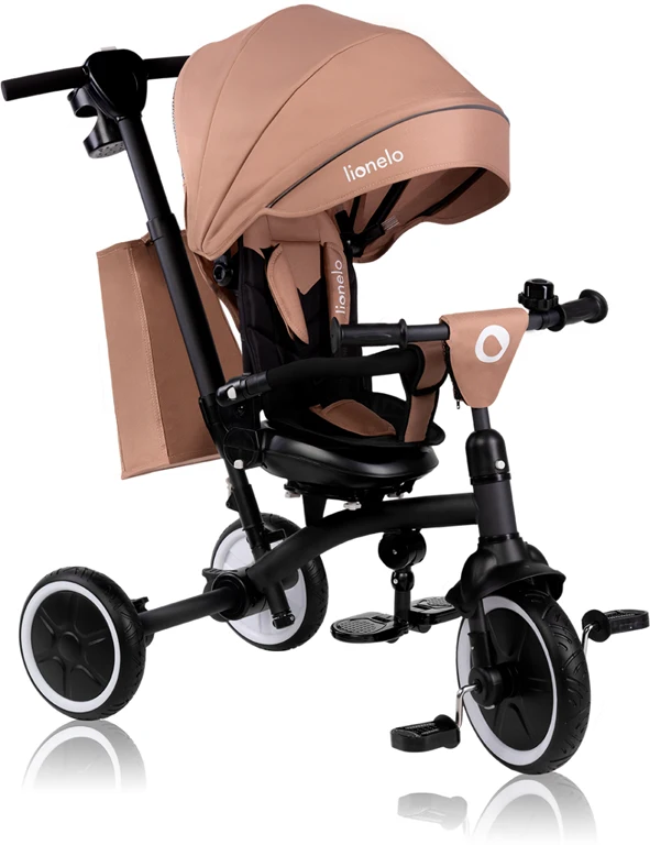 Триколісний велосипед Lionelo Tris Plus Beige Sand